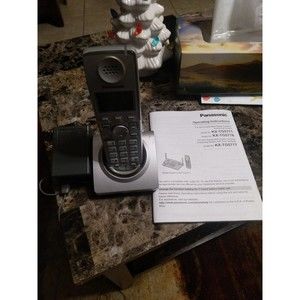 Panasonic PQLV30043ZAS Cordless Phone Handset Charger w/ PQLV207 AC Adaptor & Ma